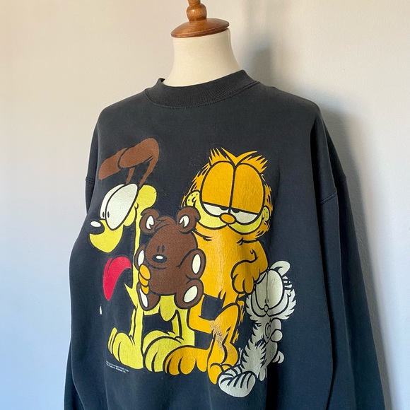 Vintage Other - Vintage 1978 Garfield & Friends Pullover Graphic Sweatshirt